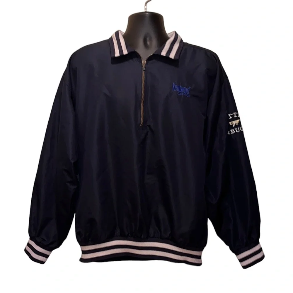 Vtg 90s CUTTER & BUCK Pullover Jacket~Windbreaker~M~Golf~Kentwood Springs